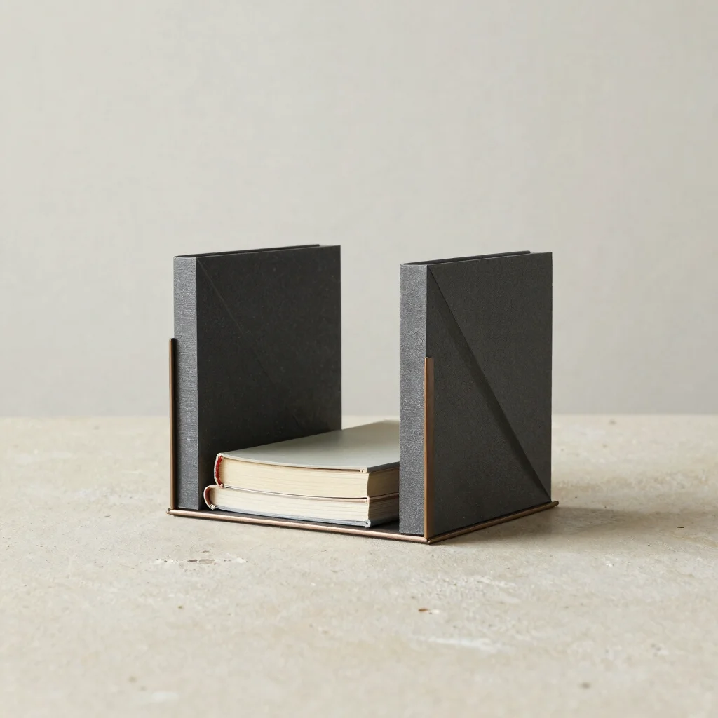 Bronze Edge Bookends